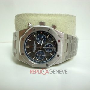 Audemars Piguet royal oak leo messi chrono acciaio black dial orologio replica imitazione