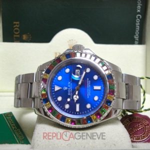 Rolex replica yacht master I SARU blue dial edition orologio replica copia