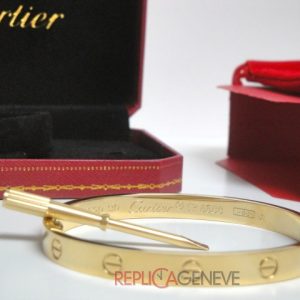 Cartier replica gioielli bracciale love oro giallo imitazione copia perfetta