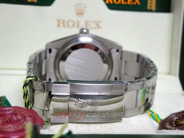 Rolex replica Oyster Perpetual 114200 red Grape orologio replica - immagine 12