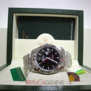 Rolex replica turnograph acciaio black dial imitazione replica copia lusso