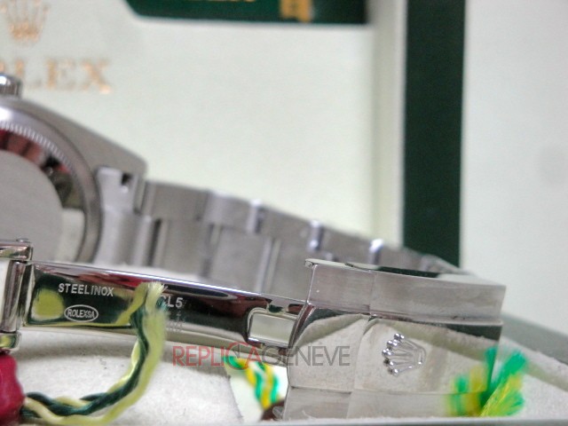 Rolex replica Oyster Perpetual 114200 red Grape orologio replica - immagine 14