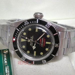Rolex replica submariner vintage no date 660 FT red writing orologio replica imitazione copia