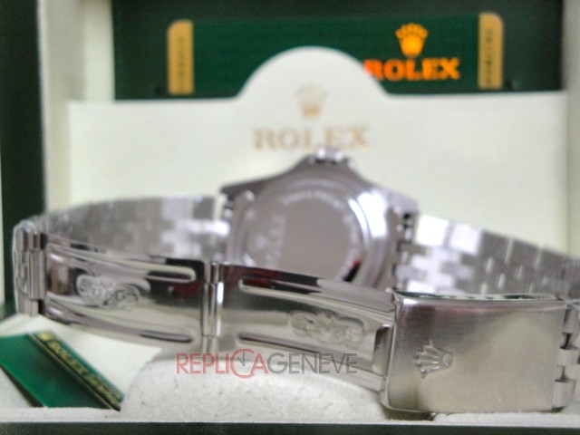 Rolex replica GMT master II vintage plexy 1675 black blezel jubilèè orologio replica imitazione - immagine 15