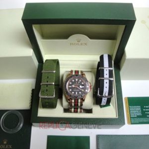 Rolex replica yacht master I rose gold cordura orologio replica copia