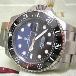 Rolex replica seadweller ceramichon blue writing orologio replica imitazione copia