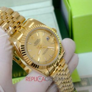 Rolex replica datejust full oro giallo gold barrette imitazione replica orologio copia