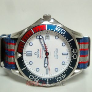 Omega replica seamaster Planet Ocean co-axial acciaio white dial orologio replica