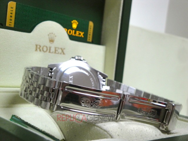 Rolex replica GMT master II vintage plexy 1675 rosso nero jubilèè orologio replica imitazione - immagine 20