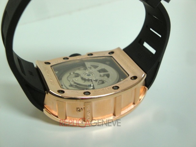 Richard mille replica RM011 Felipe Massa rose gold limited edition orologio replica imitazione - immagine 5