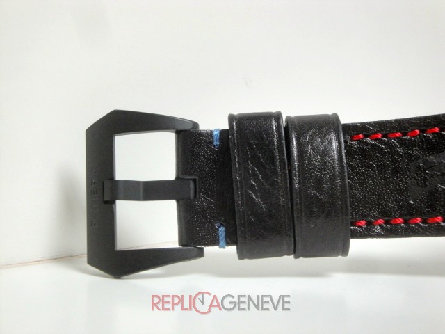 Officine Panerai replica luminor regatta americans cup oracle team pvd strip leather orologio replica imitazione - immagine 8