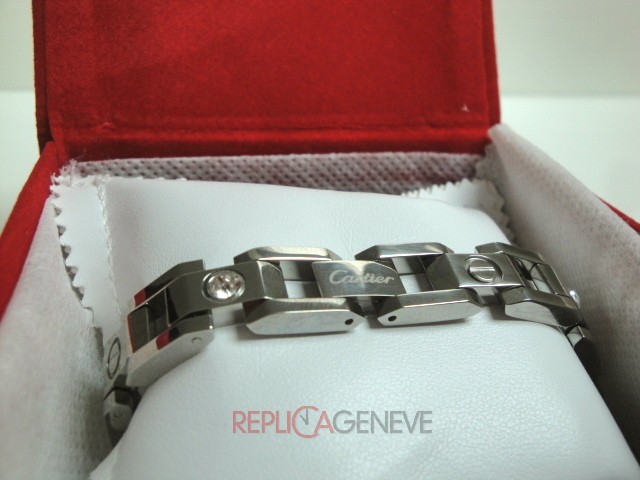 Cartier replica gioielli bracciale diamond oro bianco imitazione copia perfetta - immagine 2