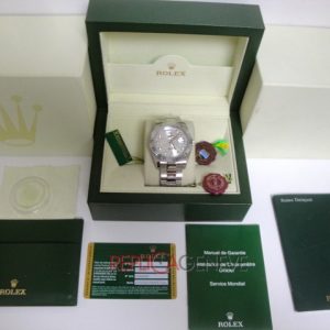 Rolex replica daydate ll acciaio argentèè dial centenario orologio replica copia imitazione
