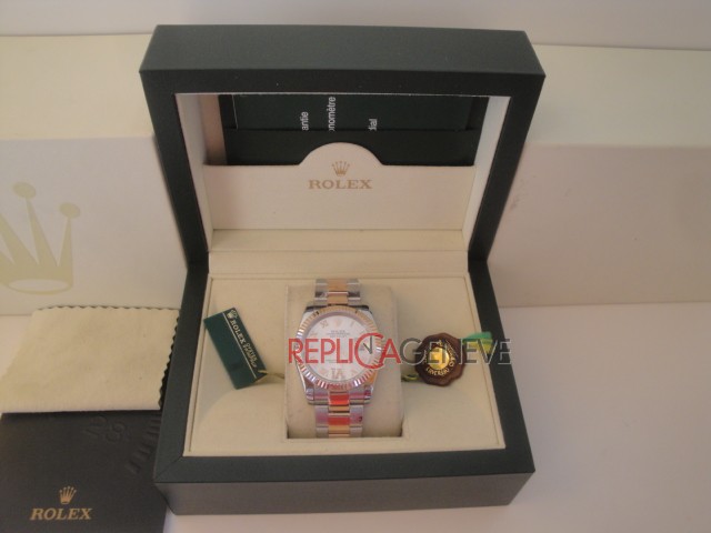 Rolex replica datejust acciaio oro argentèè roman oyster imitazione replica orologi