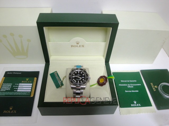 Rolex replica GMT master II ref. 116710LN ceramichon bezel orologio replica - immagine 2