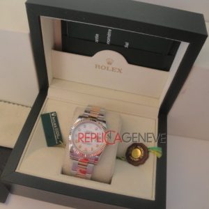 Rolex replica datejust acciaio oro madreperla brillantini oyster imitazione replica orologi