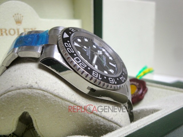 Rolex replica GMT master II ref. 116710LN ceramichon bezel orologio replica - immagine 5
