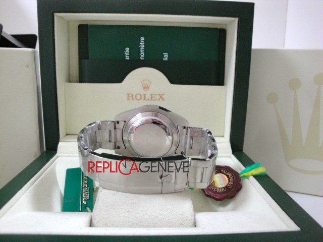 Rolex replica submariner ceramichon acciaio ghiera verde hulk orologio replica imitazione copia - immagine 9