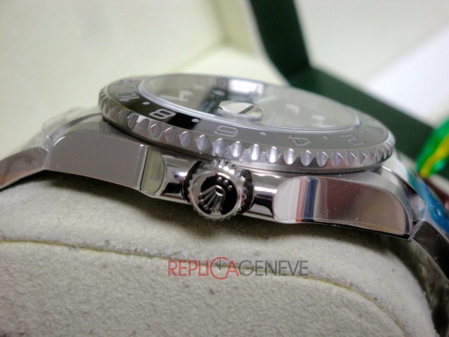 Rolex replica GMT master II ref. 116710LN ceramichon bezel orologio replica - immagine 10