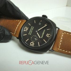 Officine Panerai replica radiomir black seal pro-hunter pvd leather orologio replica imitazione