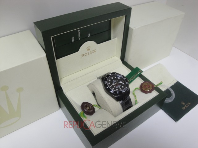 Rolex replica seadweller ceramichon pro-hunter pvd orologio replica imitazione copia - immagine 4