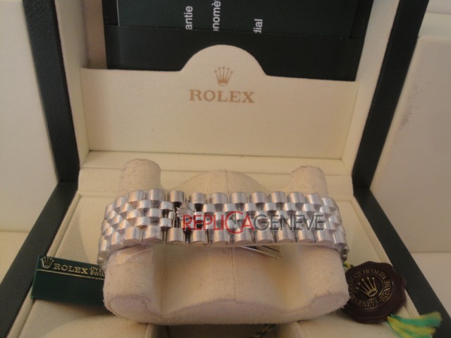 Rolex replica datejust acciaio rosè flower jubilèè imitazione replica orologi - immagine 8