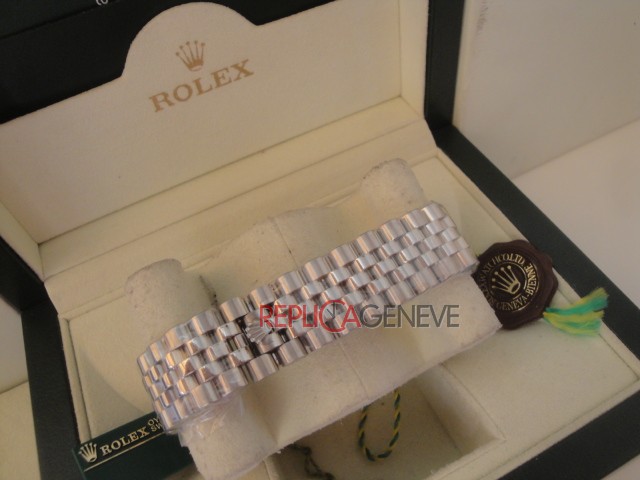 Rolex replica datejust acciaio rosè flower jubilèè imitazione replica orologi - immagine 7