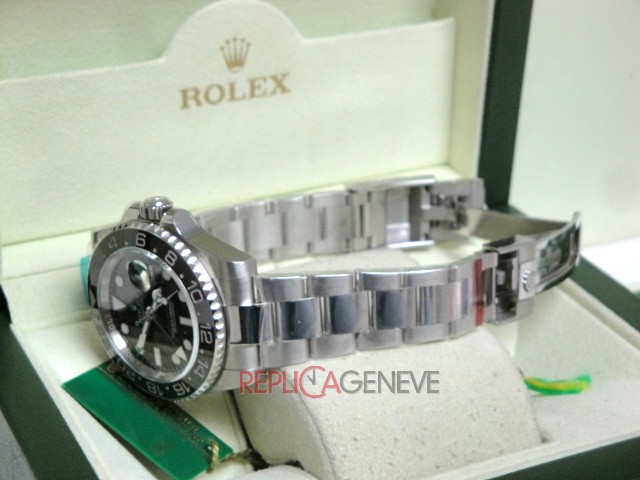 Rolex replica GMT master II ref. 116710LN ceramichon bezel orologio replica - immagine 20