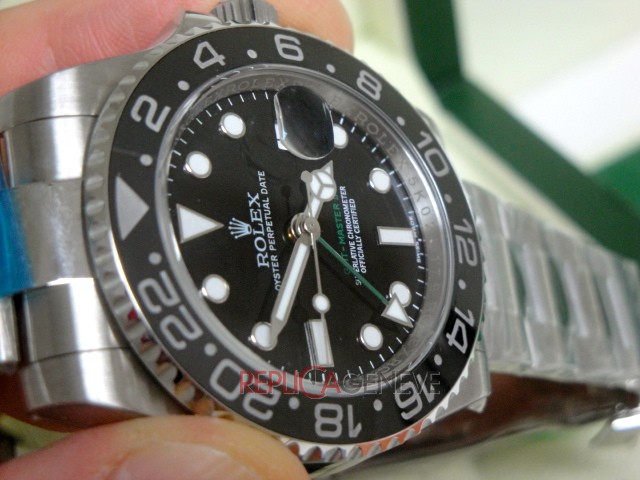 Rolex replica GMT master II ref. 116710LN ceramichon bezel orologio replica - immagine 21