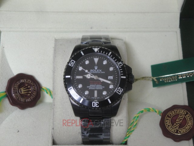 Rolex replica seadweller ceramichon pro-hunter pvd orologio replica imitazione copia