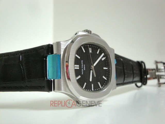 Patek Philippe nautilus 5711 black dial skeletron orologio replica imitazione copia - immagine 16
