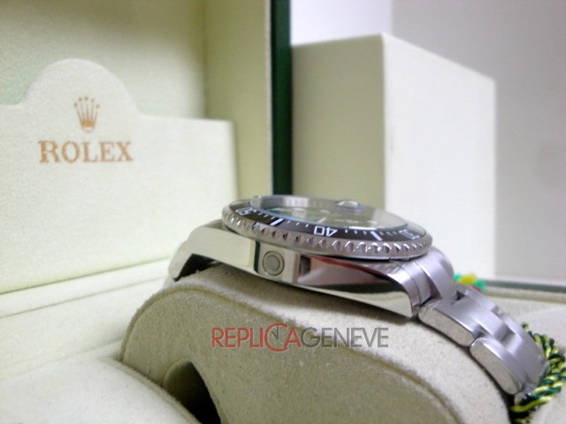 Rolex replica seadweller ceramichon gradient green dial orologio replica imitazione copia - immagine 5