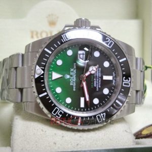 Rolex replica seadweller ceramichon gradient green dial orologio replica imitazione copia