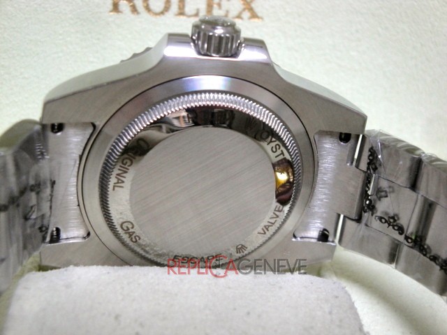 Rolex replica seadweller ceramichon gradient green dial orologio replica imitazione copia - immagine 13