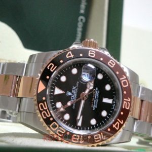 Rolex replica GMT Master II acciaio everose 126711CHNR MY2018