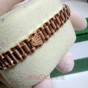 Rolex replica gioielli bracciale jubilèè strip oro rosa imitazione copia perfetta