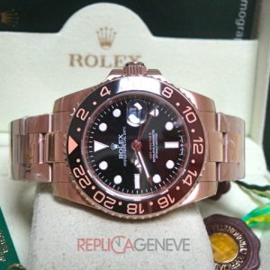Rolex replica GMT Master II everose 126715CHNR MY2018