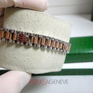 Rolex replica gioielli bracciale jubilèè strip  acciaio oro rosa imitazione copia perfetta