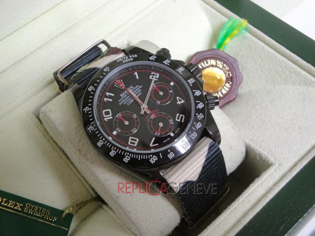 Rolex replica daytona cordura camouflage 116509 pro hunter orologio replica copia imitazione - immagine 9