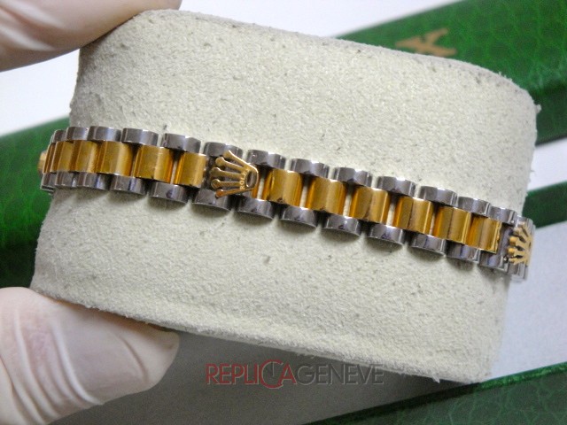Rolex replica gioielli bracciale jubilèè strip acciaio oro giallo imitazione copia perfetta