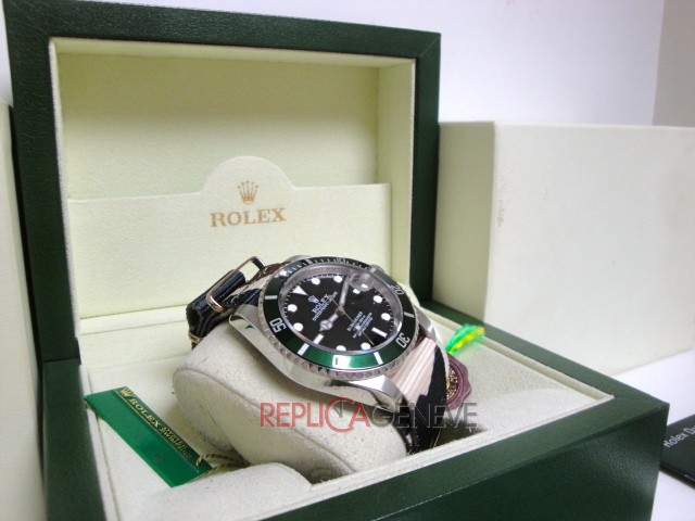 Rolex replica submariner data ghiera verde 50th anniversary cordura camouflage orologio replica imitazione copia - immagine 3