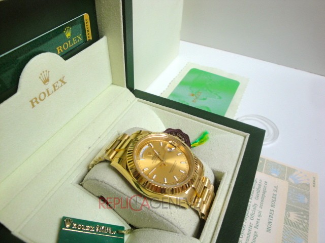 Rolex replica Day-Date II 40 228238 Yellow Gold dial - immagine 16
