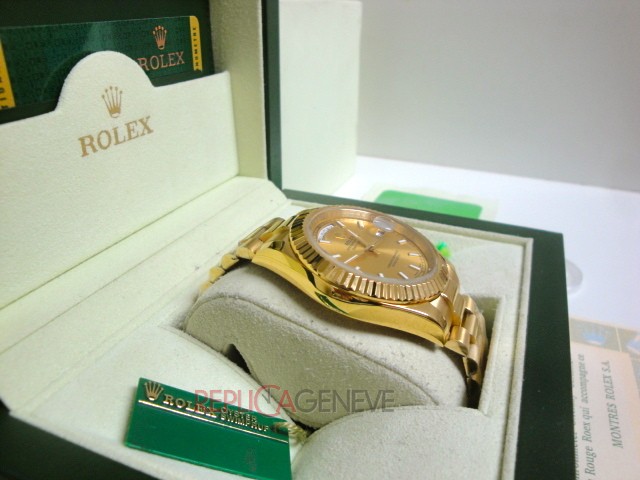 Rolex replica Day-Date II 40 228238 Yellow Gold dial - immagine 17
