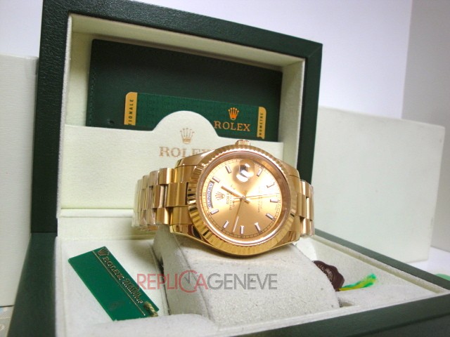 Rolex replica Day-Date II 40 228238 Yellow Gold dial - immagine 13