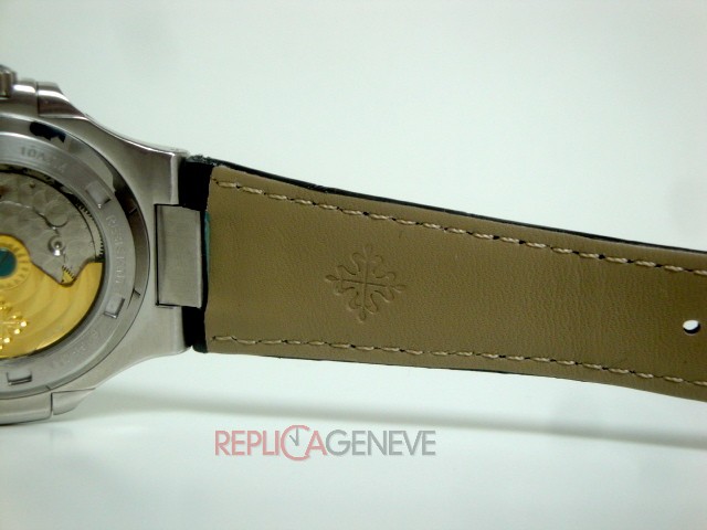 Patek Philippe nautilus 5711 black dial skeletron orologio replica imitazione copia - immagine 23
