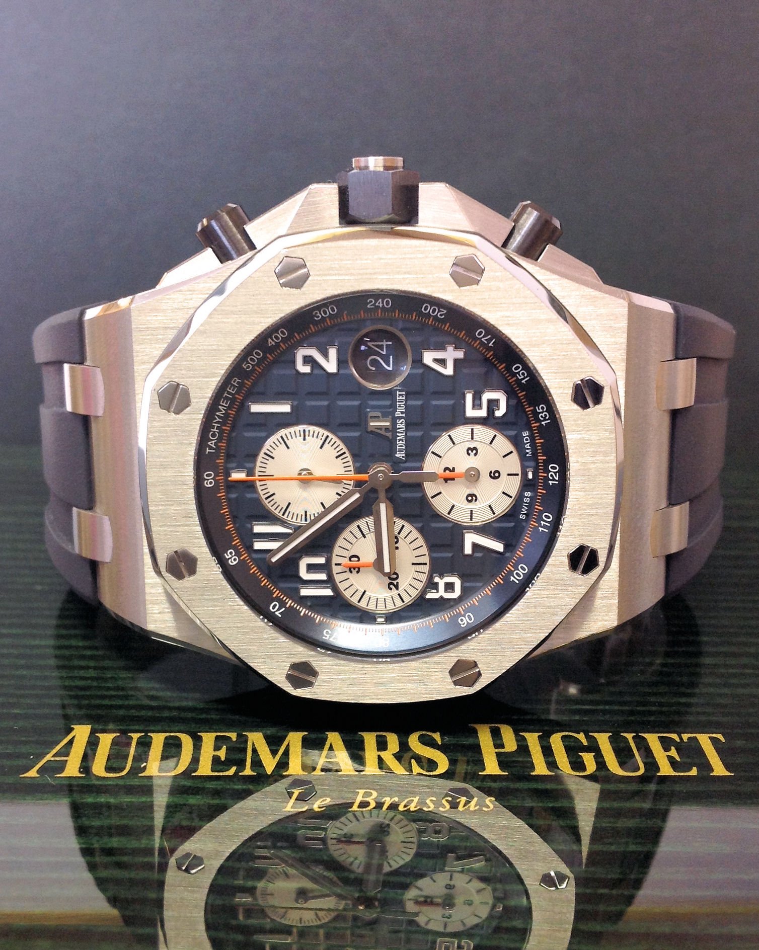 Audemars Piguet replica Royal Oak Offshore 26470ST blue Navy - immagine 3