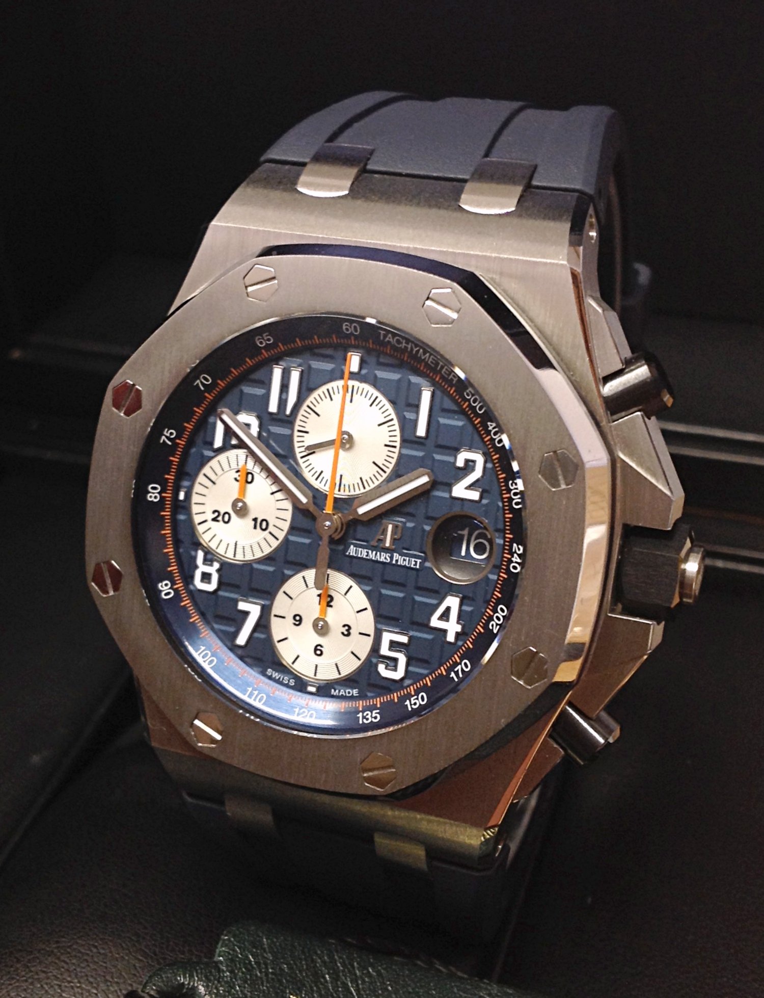 Audemars Piguet replica Royal Oak Offshore 26470ST blue Navy - immagine 2