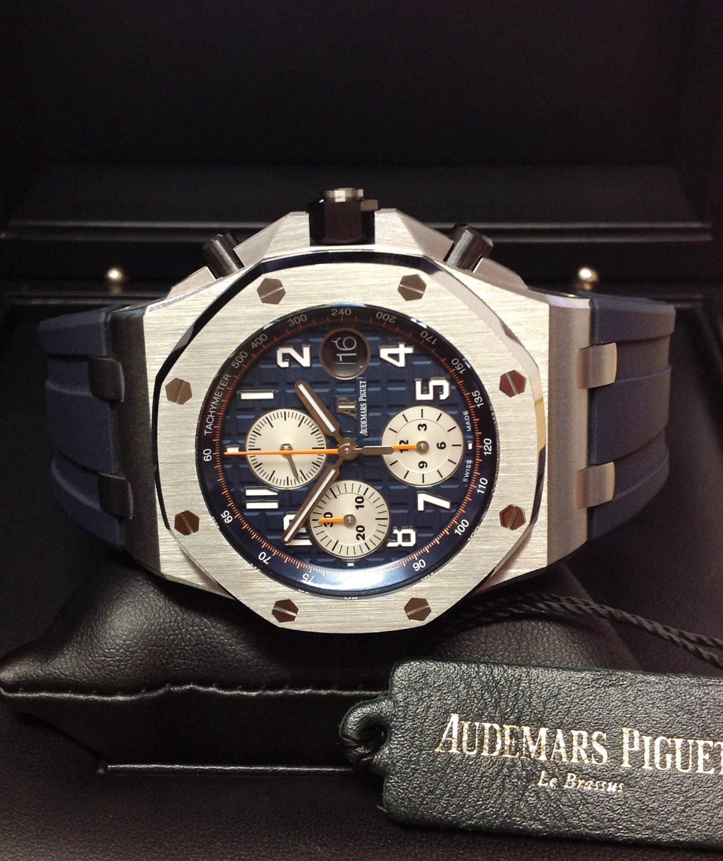 Audemars Piguet replica Royal Oak Offshore 26470ST blue Navy - immagine 5