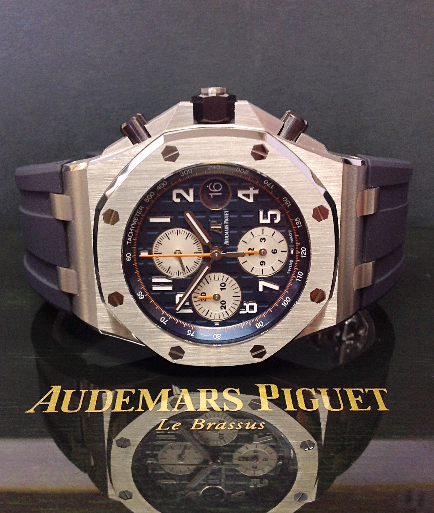 Audemars Piguet replica Royal Oak Offshore 26470ST blue Navy - immagine 6