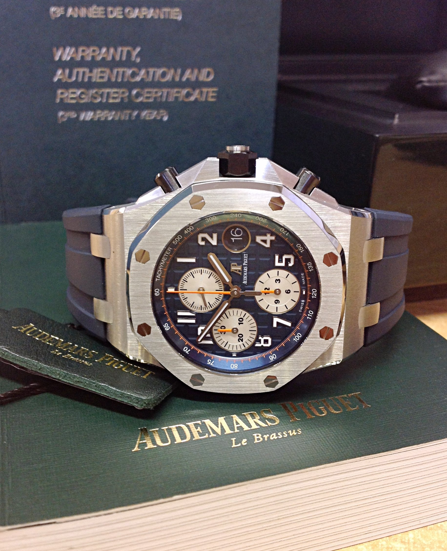 Audemars Piguet replica Royal Oak Offshore 26470ST blue Navy - immagine 9